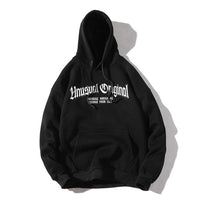 Men Letter Printed Hooded Pullover Sweatshirt Men High Street Fashion Hip Hop Hoodie Streetwear Clothing