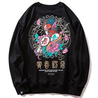 Japanese Demon  Men Harajuku Casual Streetwear