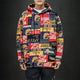 Hip Hop Men Hoodies Spring Autumn Casual Printing Hoodies Sweatshirts Men Oversized loose Hoodies