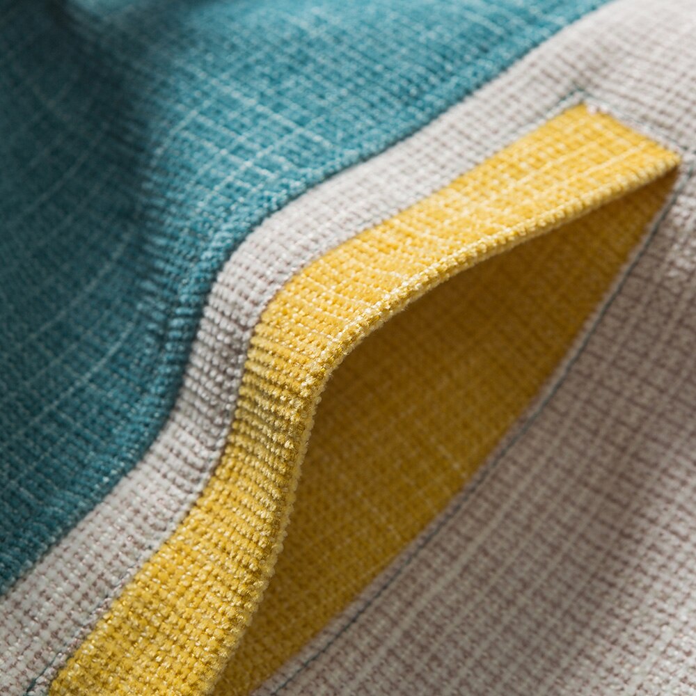Color Block Patchwork Baggy Jacket