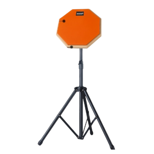 8-Inch Wooden Drum Practice Pad Set-0