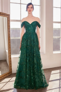 A-Line Dress With Dropped Shoulders