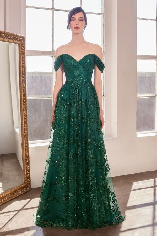A-Line Dress With Dropped Shoulders