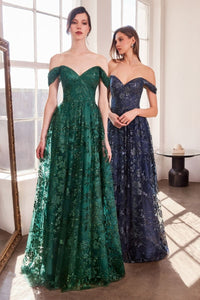 A-Line Dress With Dropped Shoulders