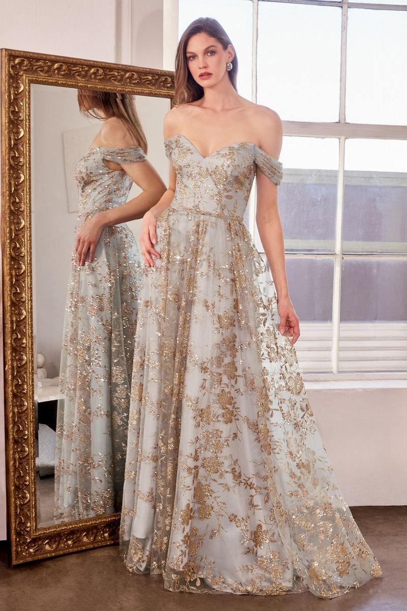 A-Line Dress With Dropped Shoulders