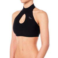 High Neck Backless Sports Bra for Pole & Yoga – Terri