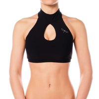 High Neck Backless Sports Bra for Pole & Yoga – Terri