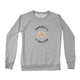 Women's Yoga Glow Crew Sweatshirt, Heather Grey