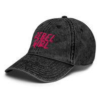 Vintage Cap REBEL GIRL Vintage Cotton Twill Cap
