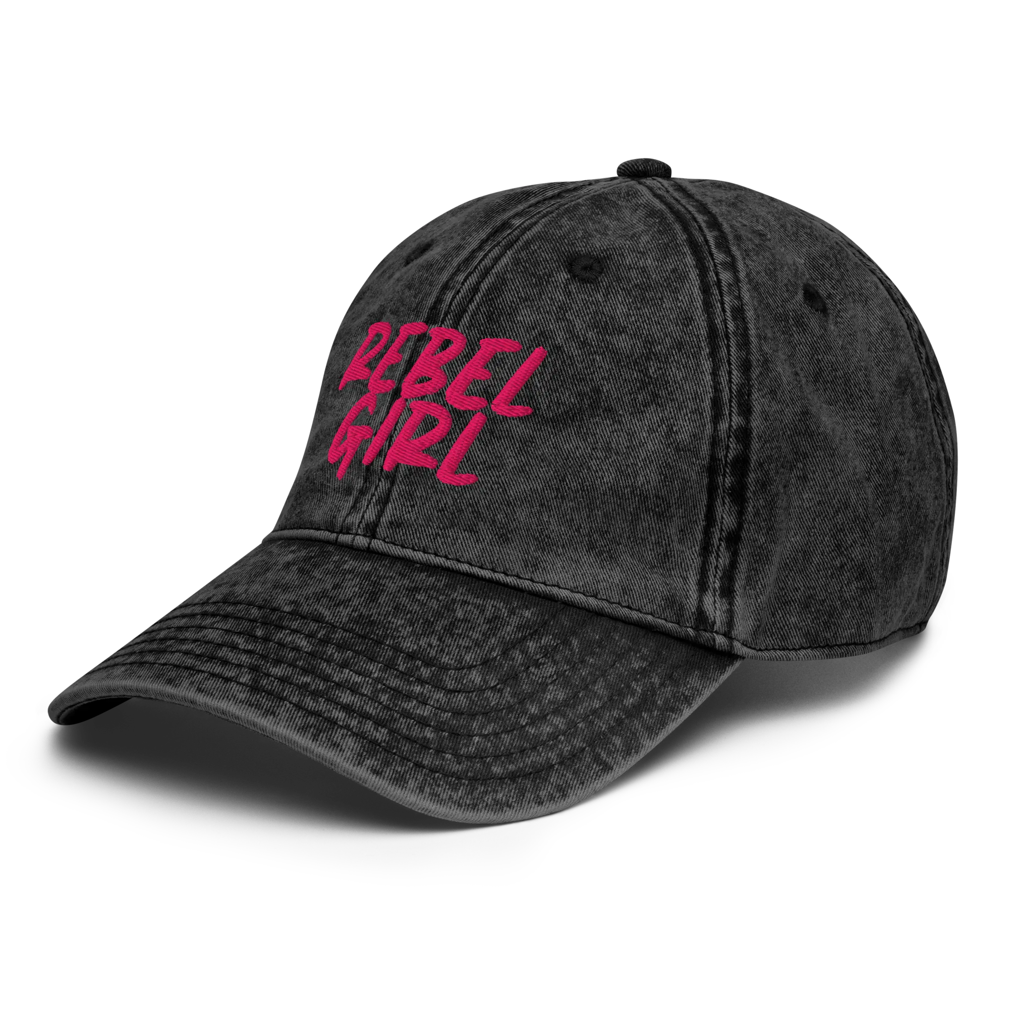 Vintage Cap REBEL GIRL Vintage Cotton Twill Cap