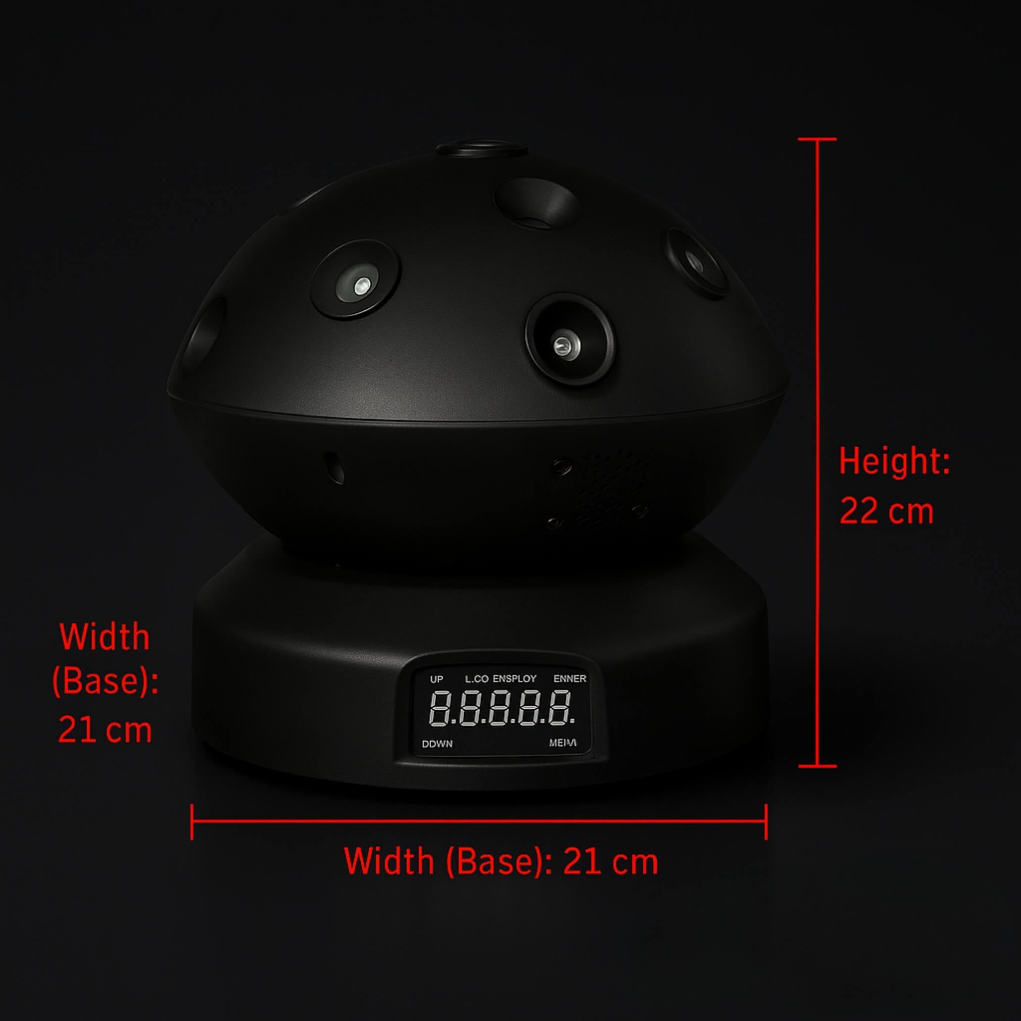 X5 Rotating Starry Sky Laser Light Projector | DMX512 9CH